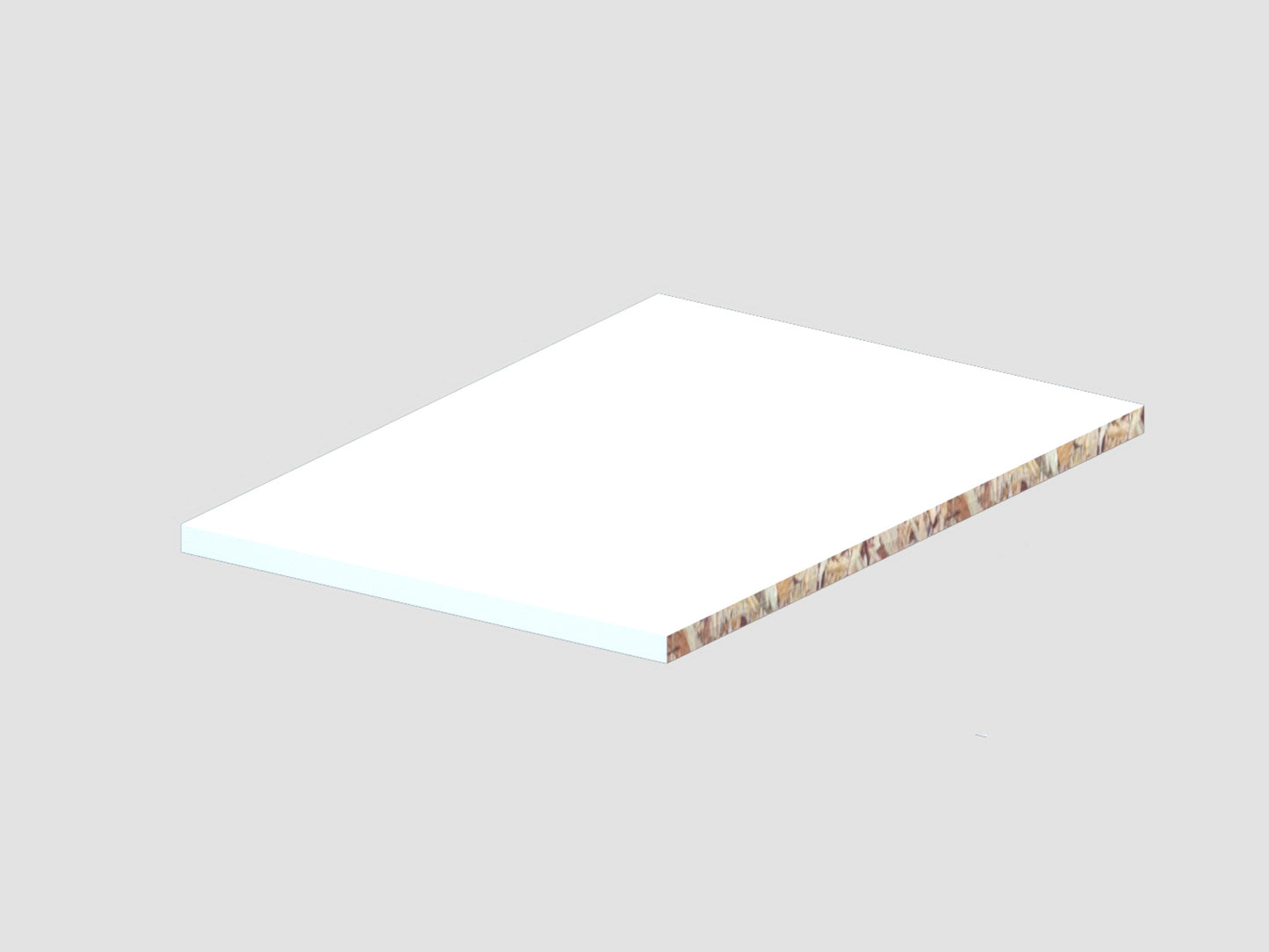 Legplank onder/staande kast 363x494 18mm