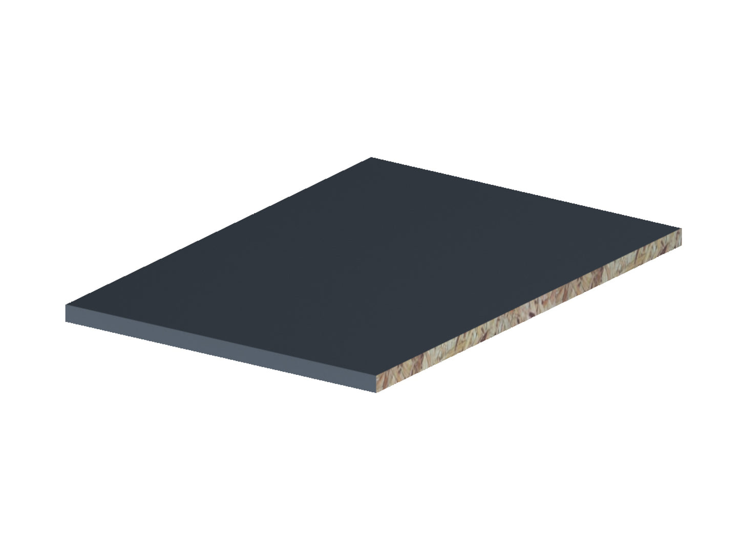 Legplank onder/staande kast 363x494 18mm