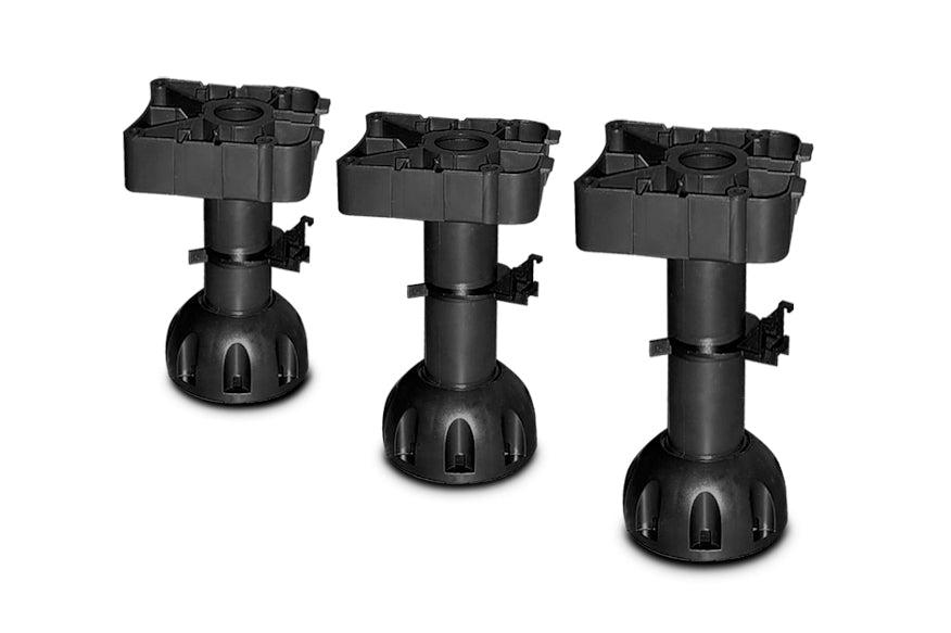 Stelpoot kunststof 120mm 110-140