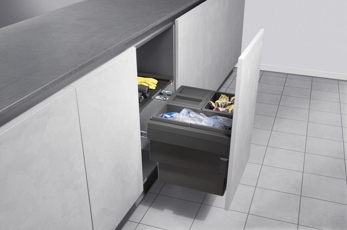 Cargo Synchro afvalsysteem 50B x 37H 18/13/13L incl. HAILO 400 geleiders