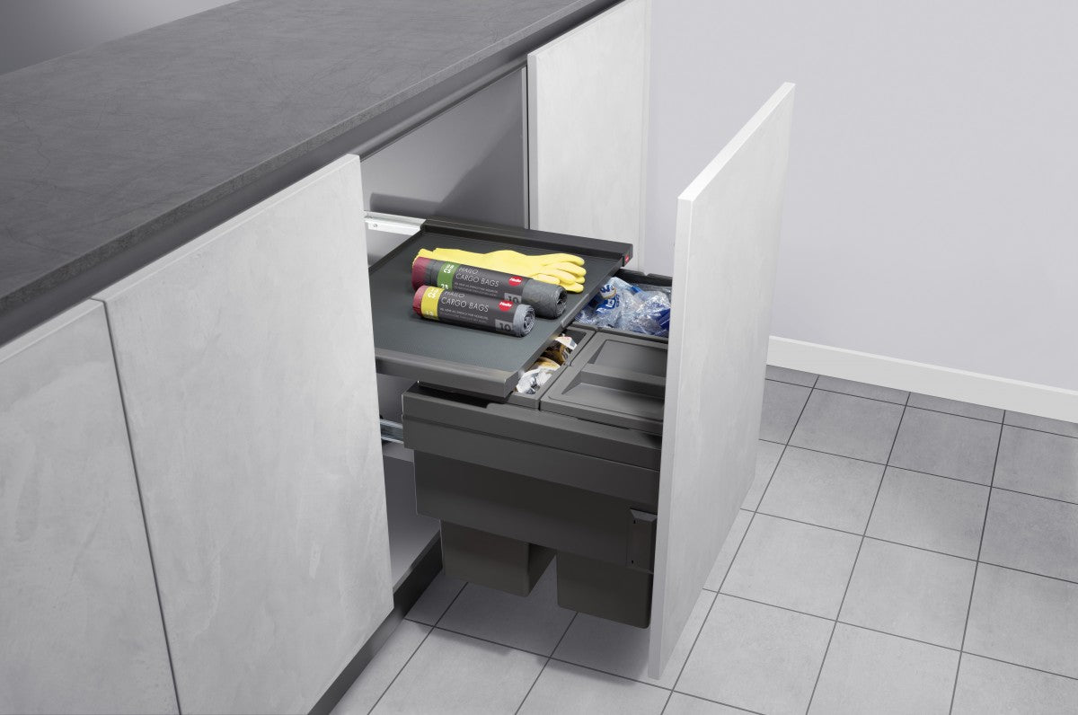 Cargo Synchro afvalsysteem 60B x 37H 28/13/13L incl. HAILO 400 geleiders