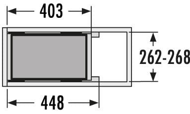Euro Cargo S afvalsysteem 30B x 44H 30L incl. GRASS 450 geleiders