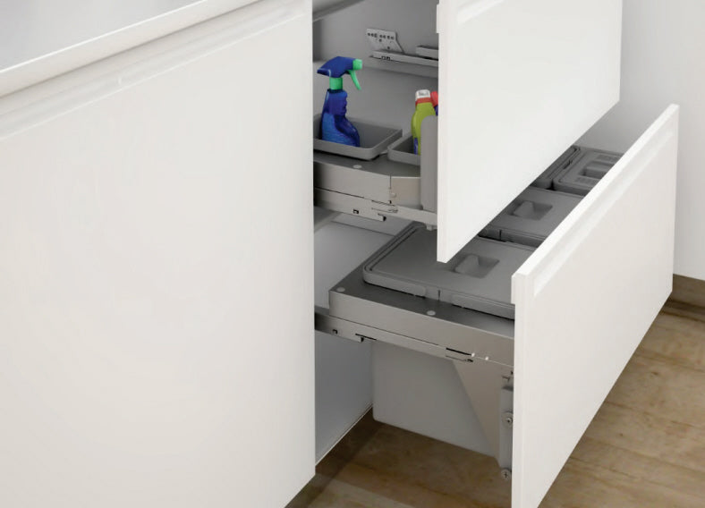 SIGE afvalsysteem 80B x 30H 15/8/8/8L incl. geleiders Quooker