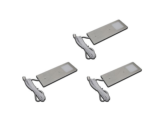 3-set LED Eco-Pad F 3W ww + 12W trafo