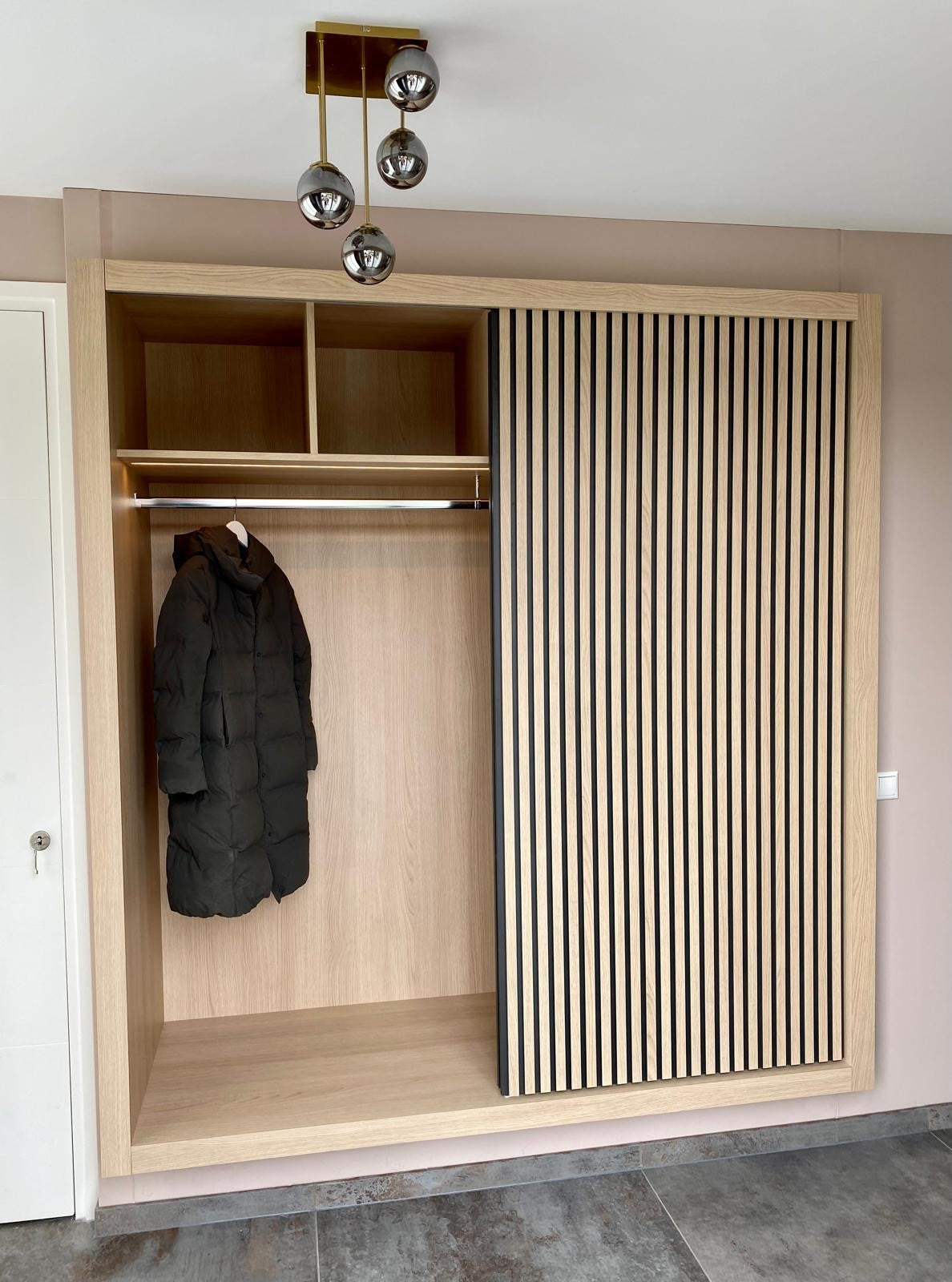 LED garderobestang 1000mm 9,5W nw