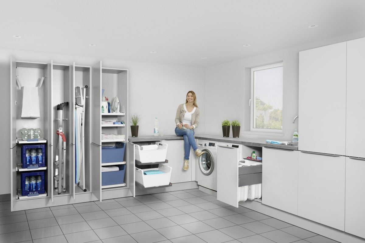 Laundry Carrier 500 2x33L incl. geleiders