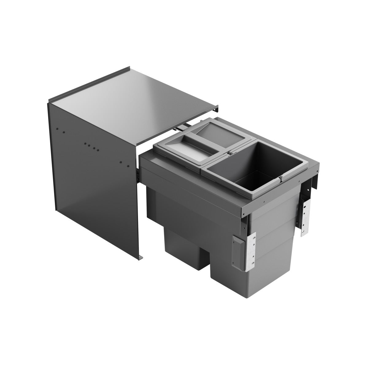 Cargo Aqua afvalsysteem 60B x 37H 13/13L incl. 400 geleiders Quooker