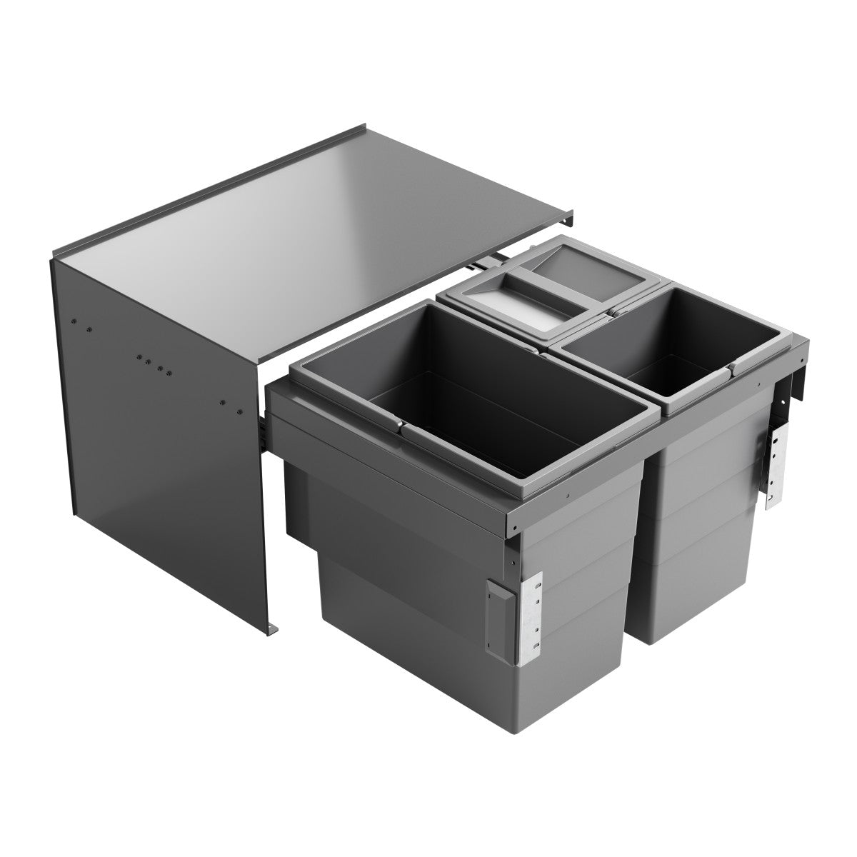 Cargo Aqua afvalsysteem 90B x 37H 28/13/13L incl. 400 geleiders Quooker