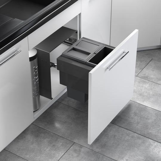 Cargo Aqua afvalsysteem 60B x 37H 13/13L incl. 400 geleiders Quooker