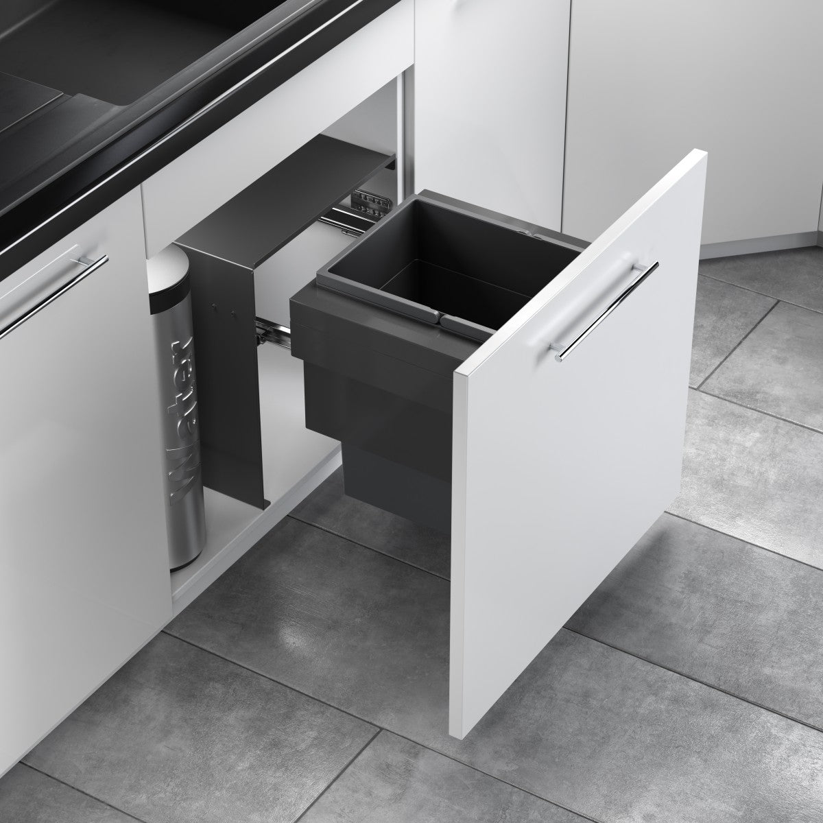 Cargo Aqua afvalsysteem 60B x 37H 28L incl. 400 geleiders Quooker