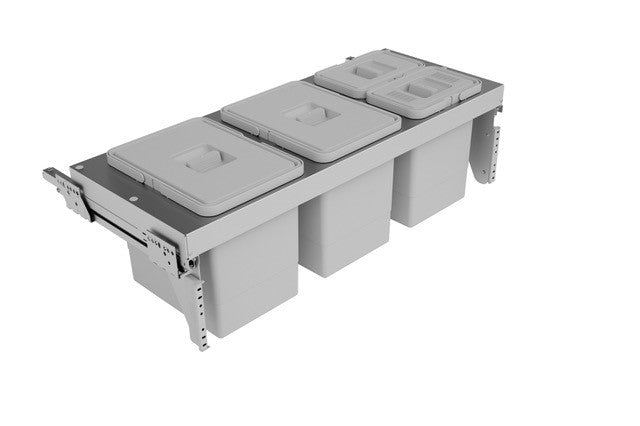 SIGE afvalsysteem 90B x 30H 15/15/8/8L incl. geleiders Quooker