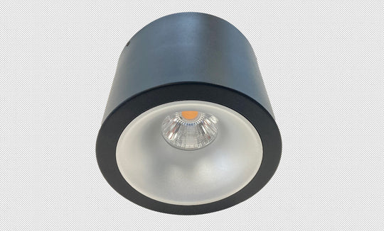 Opbouwspot Can 30W 935 zilver reflector