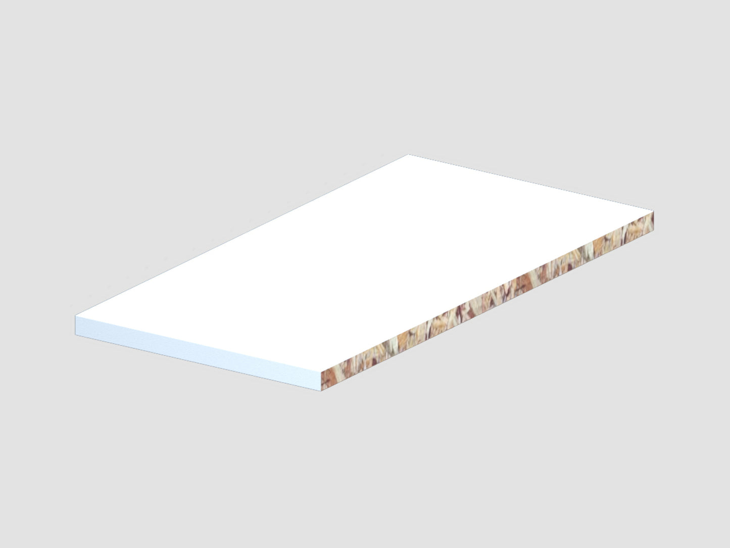 Legplank onder/staande kast 263x494 18mm
