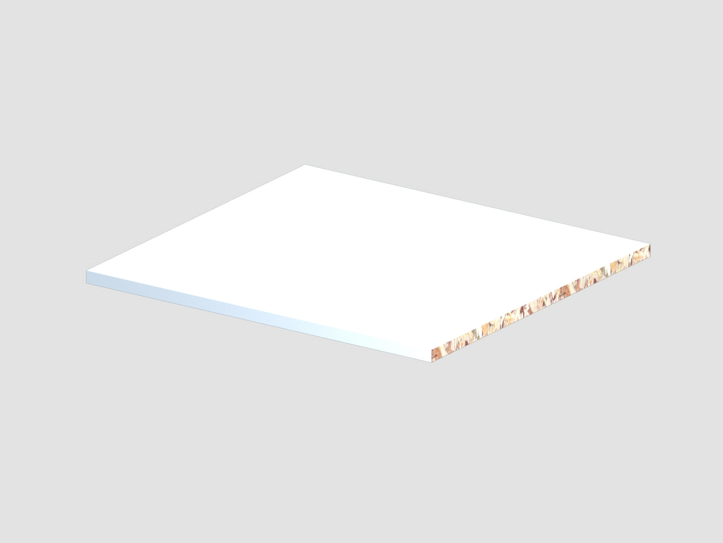 Legplank bovenkast 563x299 18mm