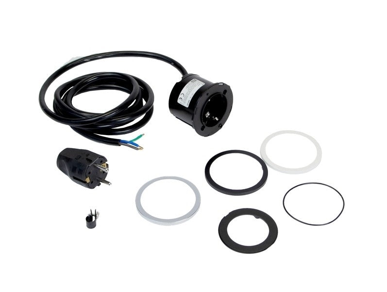 Pix 1x230V - 2m RA ›56 rvs+zwart+wit