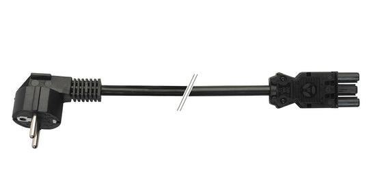 Netsnoer haakse Schuko / Wieland GST18i3 2m