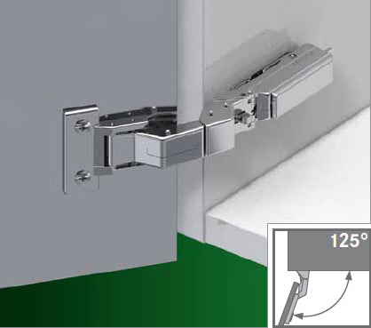 Tiomos scharnier M0 125° MA 48/6