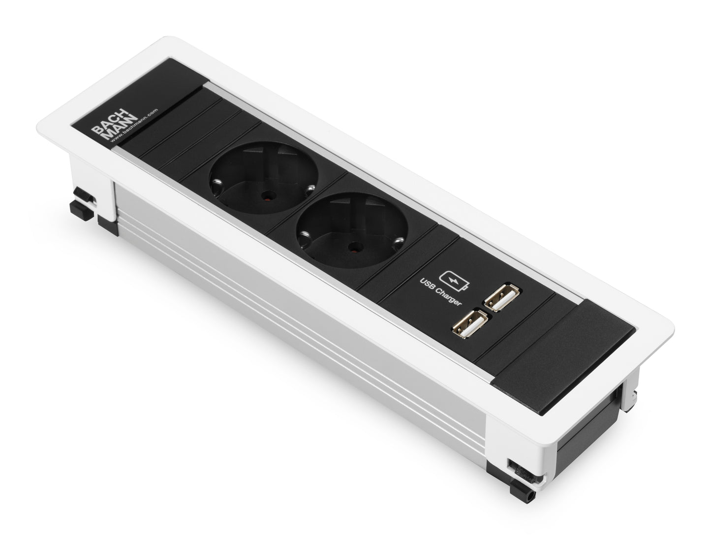 Power Frame Cover 2x230V+2xUSB 0,1m GST