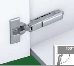 Tiomos 16mm 5003s koelkastscharnier B